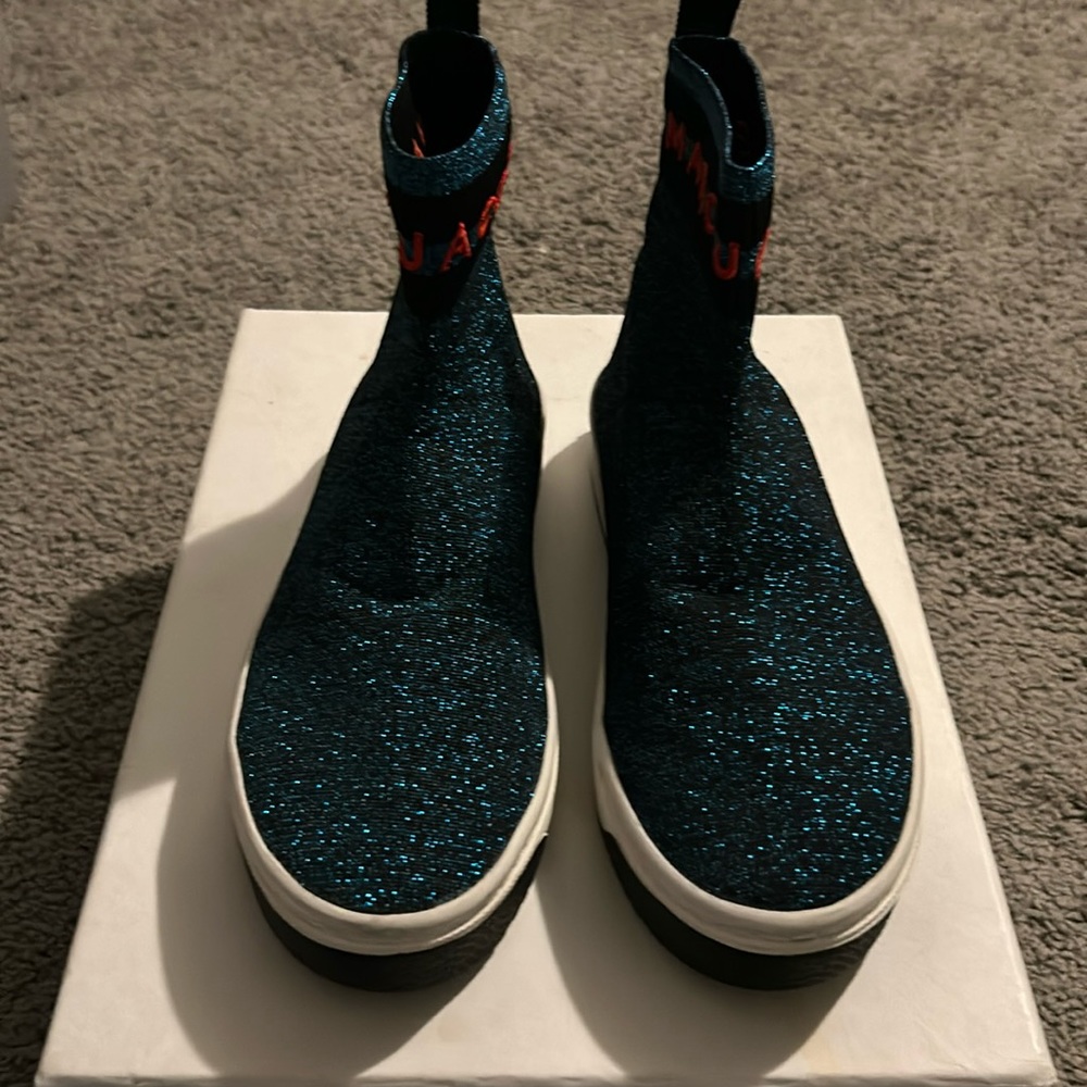 Marc Jacob’s Blue Dart sock sneakers